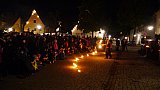 Kelterplatz in Flammen 2019