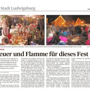 Feuer und Flamme für dieses Fest